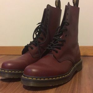 Dr. Martens 1460 burgundy size 9 womens